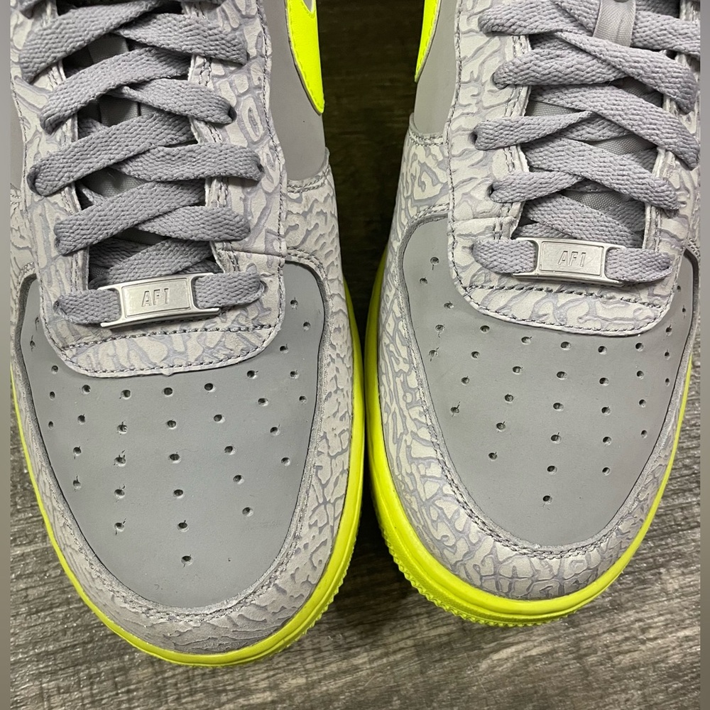 lime green af1 low